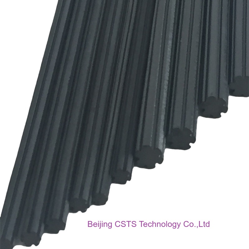 Solid impeder cores ferrite rods fluted soft magnetic material for tube welding of high frequency 